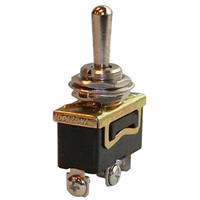 SPDT 15A, On-Off-On, Screw Terminal Toggle Switch